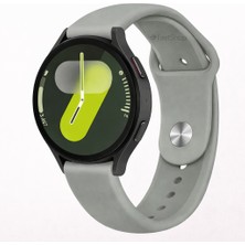 MMP Shop Samsung Galaxy Watch 4 5 6 7 Fe 40 40 44 Classic 42 43 46 47 mm Uyumlu 20MM Jel Silikon Kordon