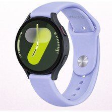 MMP Shop Samsung Galaxy Watch 4 5 6 7 Fe 40 40 44 Classic 42 43 46 47 mm Uyumlu 20MM Jel Silikon Kordon