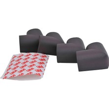 Braventa Collection Unisex Kauçuk Köşe Koruyucu, Kahverengi