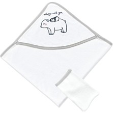 Braventa Collection Yeni Doğan Havlusu (Gri)