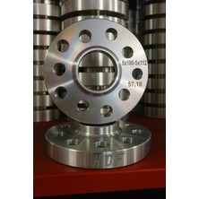 HDF Volkswagen Golf Mk4 5X100 1,5 cm - 2 Adet Spacer + Bijon Seti