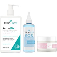 DERMACIT Akne Karşıtı Gözenek Sıkılaştırıcı ve Nemlendirici Set