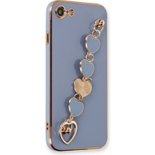 SiHako Iphone 7 Kılıf Esila Silikon - Gri