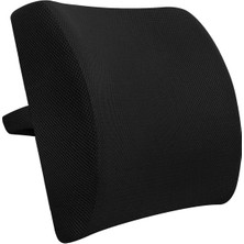 Braventa Collection Visco Medikal Ortopedik Bel Minderi Visko Koltuk Sandalye Sırt Desteği Oto ve Çalışma Koltuk Minderi