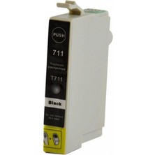 Braventa Collection Epson Uyumlu T0711 Siyah Muadil Kartuş