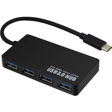 Braventa Collection Alfais 5141 Type C USB 3.1 USB 3.0 Hub Çoklayıcı Dönüştürücü Switch