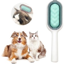 Braventa Collection Schimer Evcil Hayvan Temizliği, Tüy Tarağı, 4'ü 1 Arada Kedi Fırçası, Evcil Hayvan Tüyü Çıkarıcı, Kö