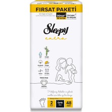 Braventa Collection Extra Günlük Aktivite Fırsat Paketi Bebek Bezi 2 Numara Mini 48 Adet