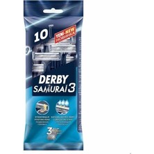 Braventa Collection Derby Samuraı 3 Bıçak 10LU 4hediye