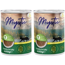 Braventa Collection Mystıc Yetişkin Kedi Tavuklu ve Jöleli Konserve Mama 400 gr 2li Paket
