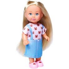 Simba Evi Moda Heyecanı, Kot Elbise, Kıyafet ve Spor Ayakkabıları Ile Birlikte, Ek Iki Kıyafet, 12 Santimetre