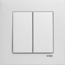 Braventa Collection Metalik Beyaz Komütatör Vakumlu Paket Çabuk Bağlantı