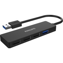 Braventa Collection SWR1704 USB Hub 4 Port, 5gbps Veri Aktarımı USB 3.0, 480MBPS Veri Aktarımı USB 2.0 X3, USB Çoklayıcı
