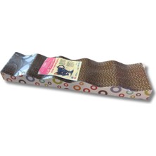 Feyza Design Renkli Hobi Karton Kedi Tırmalama Platformu, Eğlence ve Aktiflik Için