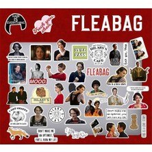 Braventa Collection Ms Major Selection Fleabag Laptop Notebook Telefon Kılıfı Sticker Paketi