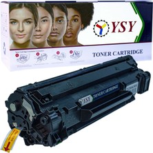 Braventa Collection Ysy CE285A P1102 M1212NF M1217NFW 1600 Sayfa Verimli P1109W 1102W Kartuş (Siyah)