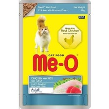 Braventa Collection Me-O Tavuk ile Pirinç ve Ton Balıklı, 80 gr