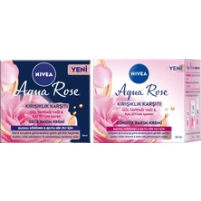 Braventa Collection Aqua Rose Kırışıklık Karşıtı Gündüz Yüz Bakım Kremi 50ML ve Sıkılaştırıcı Gece Bakım Kremi 50ML