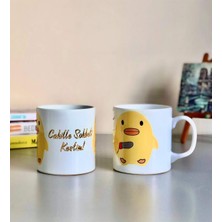 Braventa Collection Cahille Sohbeti Kesen Civciv Tasarımlı Kupa