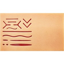 Braventa Collection Edulaparoskopi Silikon Büyük Dikiş Pedi 19X11CM Büyük Boy Simülasyon Eğitim Matı Dikiş Pedi