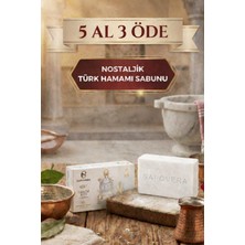 Sapovera Türk Hamamı Sabunu Derin Temizlik Geleneksel Doğal Sabun