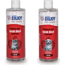 Braventa Collection Silkypetwash - Köpek ve Kedilere Özel Doğal Çilek Özlü Şampuan - 400ML