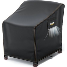 Braventa Collection Haegs Tek Kişilik Bahçe Koltuk Örtüsü, Koruma Kılıfı, Su Geçirmez Açık Hava Bahçe Mobilya Kılıfları,