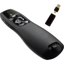 Braventa Collection Coverzone Kablosuz Sunum Kumandası – 2.4ghz Wireless Presenter, 30M Kontrol Mesafesi, Type-C ve USB