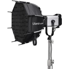 Braventa Collection AS-045 Izgaralı ve Gridli Softbox, 45 cm Siyah