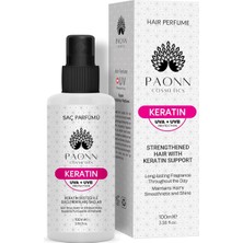 Braventa Collection Paonn Keratin Saç Parfümü, Keratinle Zenginleştirilmiş Mist, Uva & Uvb Koruması, Uzun Süre Kalıcı Ko