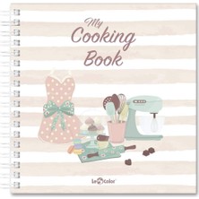 Braventa Collection Yemek Tarif Defteri Spiralli Renkli Ayraçlı