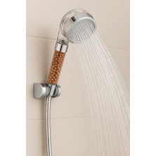 Mineral Taşlı Filtreli El Tipi Duş Başlığı – Yüksek Basınçlı Su Akışı, Cilt Dostu, Su Tasarruflu