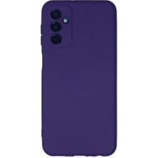 SiHako Galaxy M23 Kılıf Nano Içi Kadife Silikon - Mor