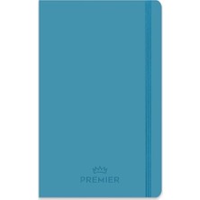 Braventa Collection 13X21 96 Yaprak Düz Ciltli Premier Defter - Mavi