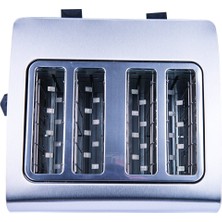 Braventa Collection GH27000 Kıtır Ekmek Kızartma, 1500 W, Inoks