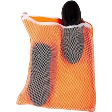 Braventa Collection Busstier Fermuarlı Ayakkabı Yıkama Filesi Çamaşır Makinesi Için Dayanıklı Koruyucu File Torba