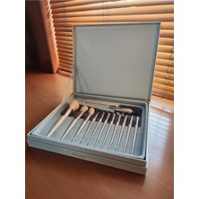 Braventa Collection Gaman Morandi Series Büyük Boy Özel Kaliteli Kutulu 12 Parça Makyaj Fırçası Seti