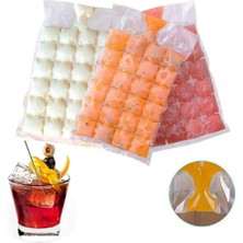 Braventa Collection 2 Paket 480 Adet , Buz Torbası, Kolay Çıkarılan Kalıp Tepsileri, Dondurucu, Kokteyl, Kemik Suyu Torb