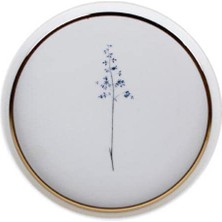 Braventa Collection Botanical Desen Düz Tabak 18CM