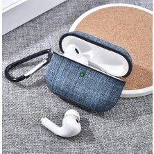 Psgt Airpods 4 Uyumlu Jean Plastik Kılıf Kapak Arka Koruma Kabı Koruyucu