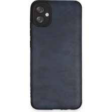SiHako Galaxy A04E Kılıf Loop Deri Silikon - Lacivert