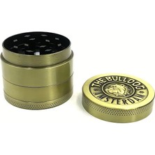 Braventa Collection Onomo Grinder, 40 Mm, 4 Katlı, Mıknatıslı Metal Baharat Öğütücü, Paslanmaz Çelik