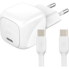 Braventa Collection Boostcharge Kompakt Duvar Şarj Cihazı 30 W, Seyahat Dostu Usb-C Power Delivery Hızlı Şarj, Iphone, ,