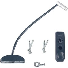 Braventa Collection Çelik Halatlı Kablolu Pvc Pencere Emniyet Çocuk Güvenlik Kilidi Deaks (3, Antrasit Gri)