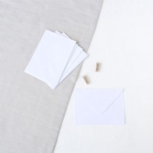 Braventa Collection Bimotif Beyaz Standart Zarf, 13X18 cm 10 Adet 13 x 18