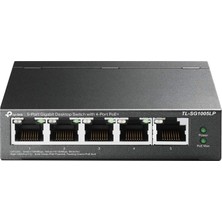Braventa Collection -SG1005LP, 4 Port Poe + ile 5 Port Gigabit Masaüstü Switch