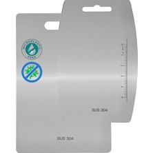 Braventa Collection Ayazzex Çift Taraflı Kesme Tahtası - (2 Adet) Premium Mutfak, Et, Sebzeler, Bebek Maması Için Paslan