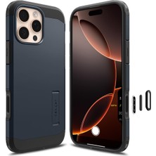 Braventa Collection iPhone 16 Pro ile Uyumlu Ekstra Dayanıklı Magsafe Kılıf Tough Armor Ai T Force Kamera Butonu Hava Ka