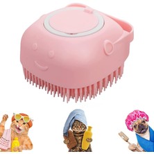 Braventa Collection Evcil Hayvan Banyo Fırçası, Köpek Banyo Fırçası, Banyo Için Köpek Masaj Fırçası, Yumuşak Silikon Köp