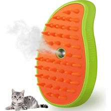 Braventa Collection Kedi Buharlı Fırça, Kedi Buharlı Fırça Temizleyici, Silikon Masaj Bakım Fırçası, Kedi Köpekler Için
